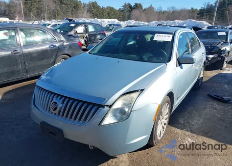 2010 Mercury Milan Hybrid from USA, damaged, VIN 3MEDM0L31AR637359